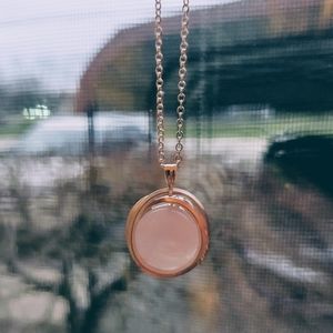 Rose Quartz in Sterling Silver
